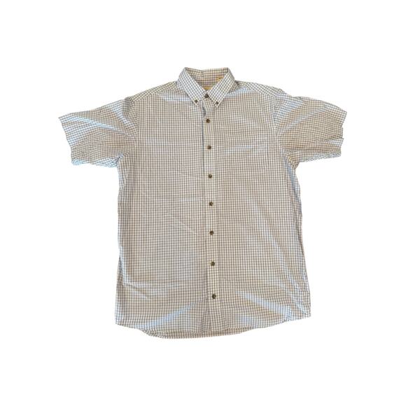 Red Head Large Tall Men’s Plaid Button Down Casual Shirt - Picture 2 of 9